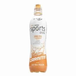 Best Body Sports Drink mit L-Carnitin(12 x 500ml) Ice Tea Peach