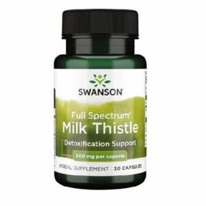 Swanson Milk Thistle 500mg, 30 Kapseln