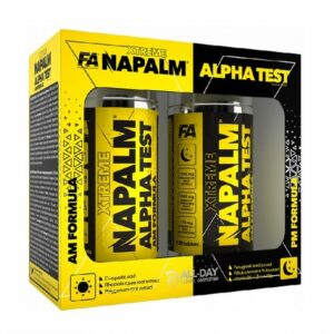 FA Nutrition NAPALM Apha Test (AM PM Formula) 2x 120 Tabl.