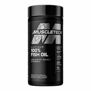 Muscletech PLATINUM Omega Fish Oil - 100 Kapseln