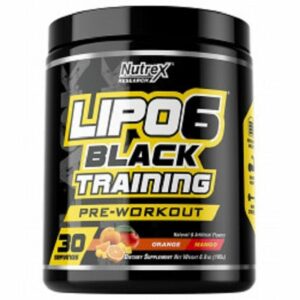 Nutrex Lipo 6 Black TRAINING Pre-Workout 201g (30 Serv)